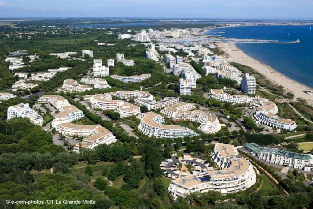 Superbe Studio Au Calme A 8Mn De La Plage Ла Гранде-Моте Екстериор снимка
